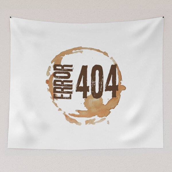 Item preview, Out of Coffee Error 404 - Funny Coffee Lover Gift for Caffeine Addicts designed and sold by Artycom.
