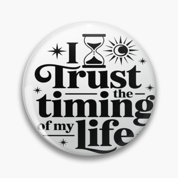 Item preview, I Trust the Timing of My Life T-Shirt – Positive Affirmation Graphic Tee designed and sold by zakarov27.