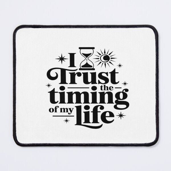 Item preview, I Trust the Timing of My Life T-Shirt – Positive Affirmation Graphic Tee designed and sold by zakarov27.