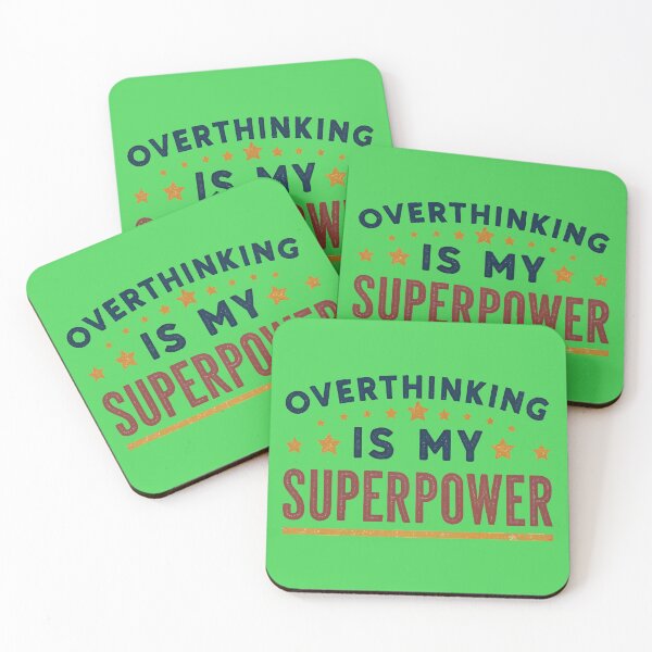 Item preview, Overthinking Is My SuperPower designed and sold by Ashraf23.