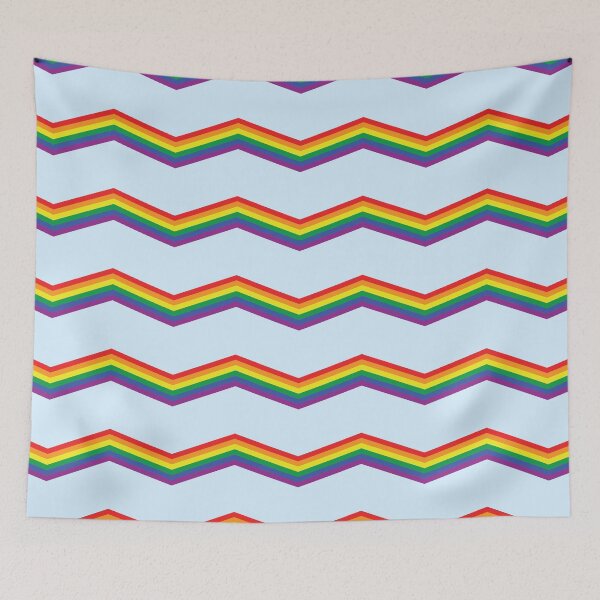 Item preview, Rainbow Pride Chevron designed and sold by Barricorn.