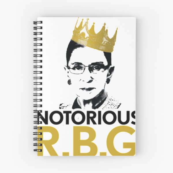 Item preview, Notorious RBG Dark Crown Portrait Minimalist Political Street Art designed and sold by TrotterToma.