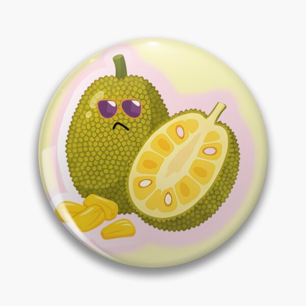 Item preview, Cute Kawaii Jackfruit Art – Funny Cartoon Tropical Fruit Illustration designed and sold by steekeets.