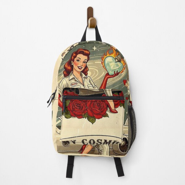 Item preview, You Fuel My Cosmic Heart: Retro Sci-Fi Rocket Valentine designed and sold by Art's Diner.