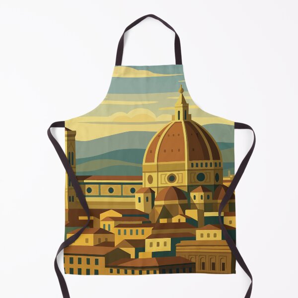 Item preview, Italy - Florence Cathedral – Vibrant Cityscape Illustration designed and sold by darekkocurek.