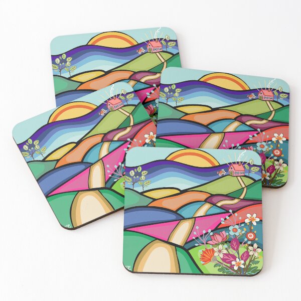 Item preview, Colourful, Vibrant Countryside designed and sold by Josiehollidayart.