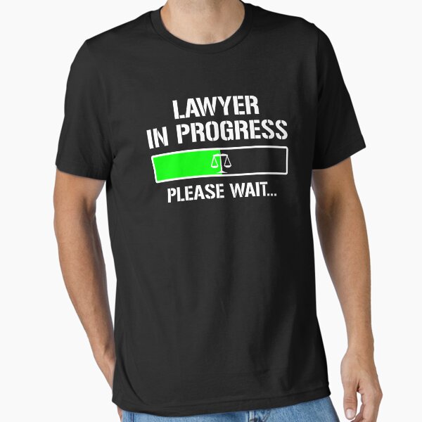 Vista previa del artículo con la obra «Lawyer In Progress Funny Law School camiseta de regalo», diseñado y vendido por zcecmza.