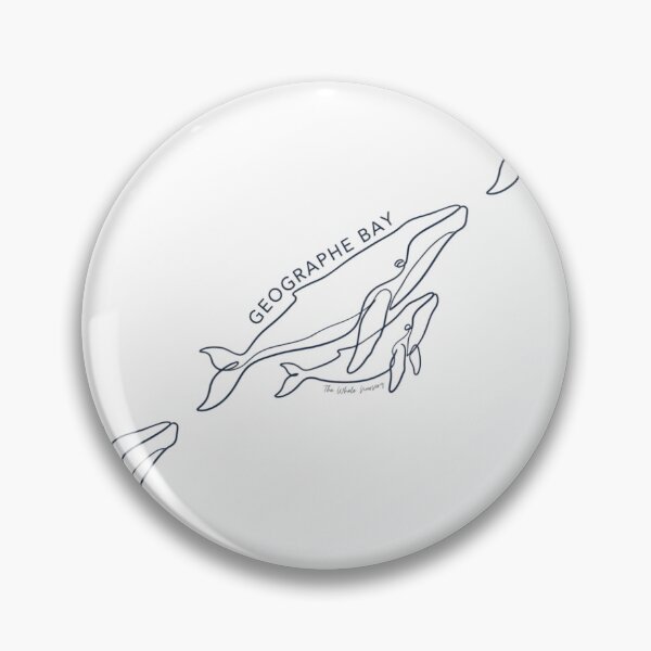 Item preview, Geographe Bay Whale Nursery - One Line Mother and Calf Art designed and sold by Digital Dreams Arts.
