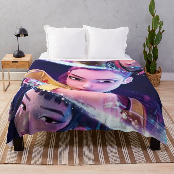 Item preview, Kpop Demon Hunters How It's Done / Huntrix Cosplay / Cute Design Rumi Mira Zoey HUNTR/X Huntrix Sticker Pack, phone cases, shirt, journals, bags, blankets / Kpop Demon Hunters Mira Merch / Kpop Girl designed and sold by TeenLake.