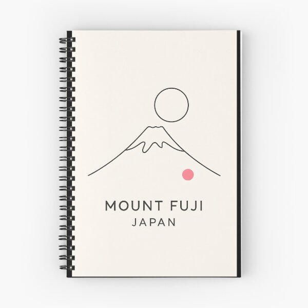 Item preview, Mount Fuji Monoline Poster – Minimal Icon Art designed and sold by Cosmopolis.