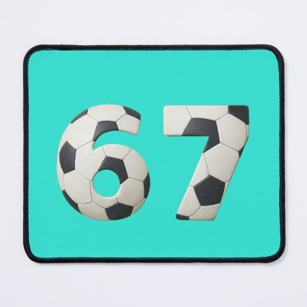 Item preview, 67 Football Design designed and sold by annenambiro.