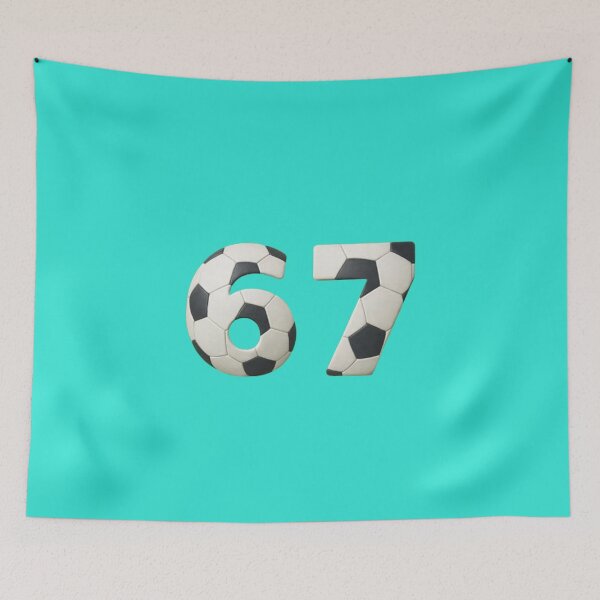 Item preview, 67 Football Design designed and sold by annenambiro.