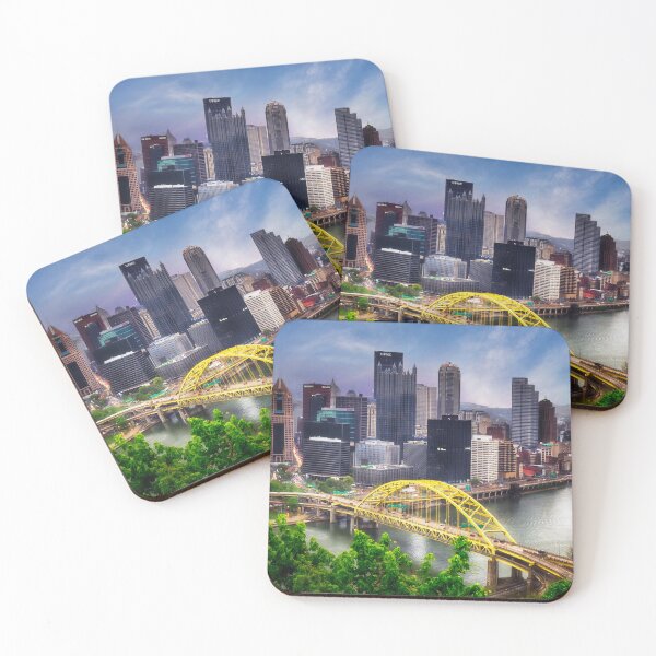 Item preview, View of Pittsburgh Skyline designed and sold by Kathy Weaver.