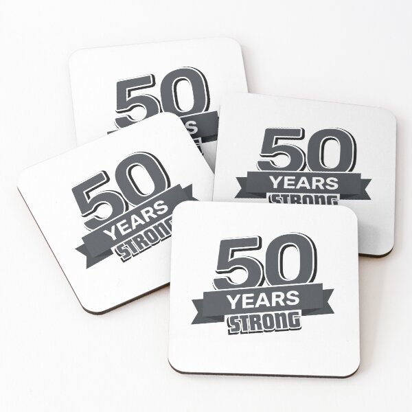 Item preview, 50 Years Strong Anniversary designed and sold by NumbersFort.