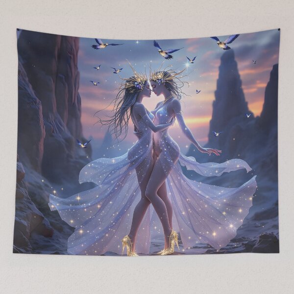 Item preview, Otherworldly touch in the twilight designed and sold by KunstGeist.
