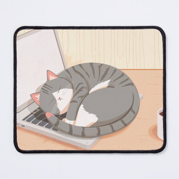 Item preview, Home Office Break, Cat Took Over designed and sold by InkoraStudios.