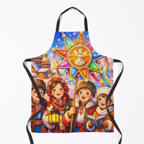 Item preview, Children with the Christmas Star Singing Carols designed and sold by M-Y-A-R-T-.