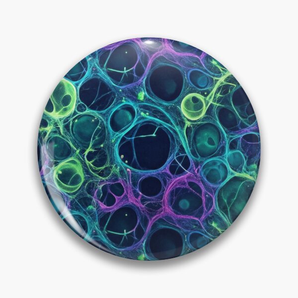 Item preview, Electric Quantum Foam - Glowing Abstract Web designed and sold by Unknown-Space.