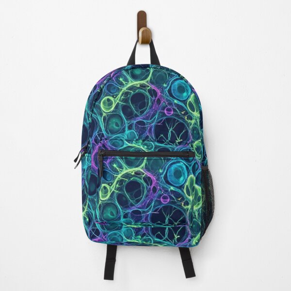 Item preview, Electric Quantum Foam - Glowing Abstract Web designed and sold by Unknown-Space.