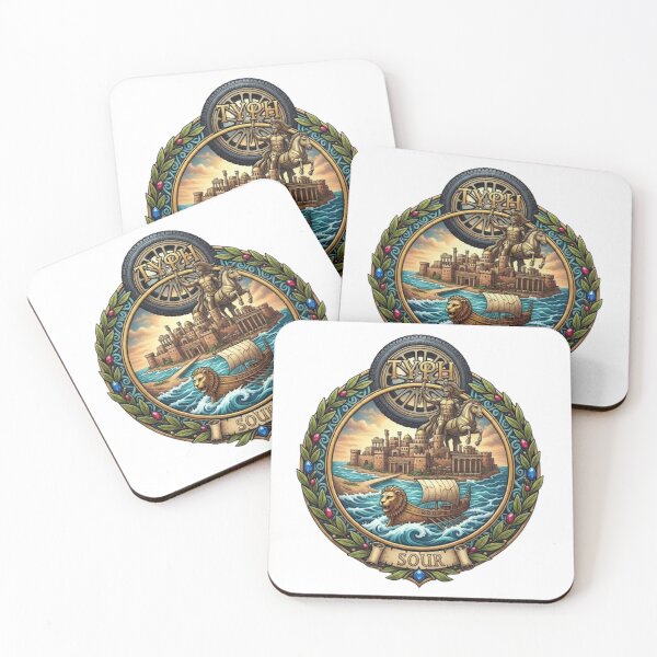 Item preview, PHOENICIAN ISLAND-CITY OF TYRE (SOUR) designed and sold by likbatonboot.