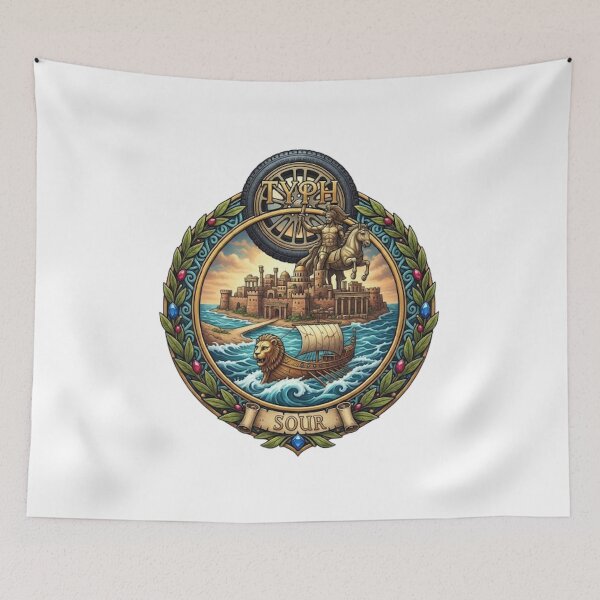 Item preview, PHOENICIAN ISLAND-CITY OF TYRE (SOUR) designed and sold by likbatonboot.
