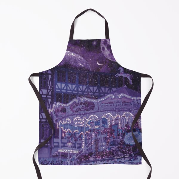 Item preview, Christmas market purple carousel designed and sold by mgro-art.