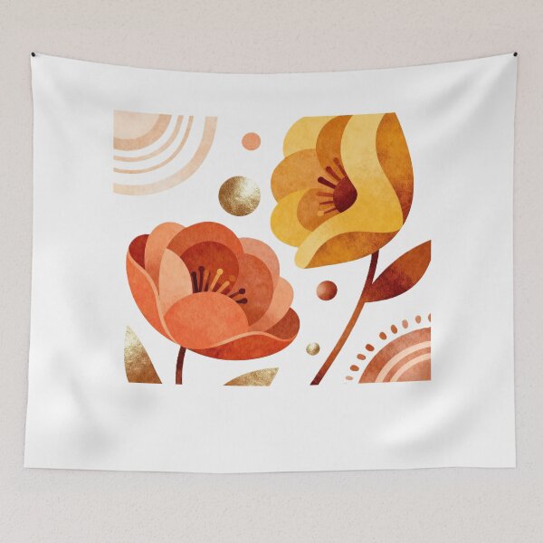 Item preview, Minimalist Bohemian Flower designed and sold by Serge-Design.