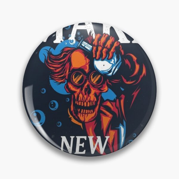Item preview, Tailored for your skull artwork featuring a skeletal hand holding a bubbling beaker with "Make New Discoveries designed and sold by TheArtistHub7.