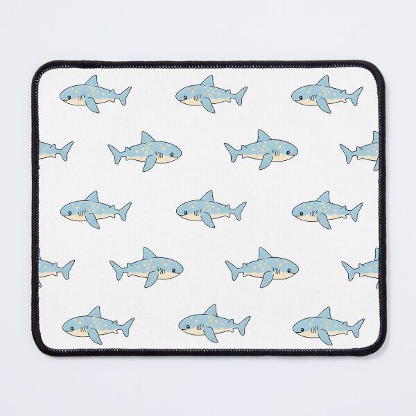 Item preview, Zebra Shark Seamless Pattern – Playful Ocean Design designed and sold by KivaroArt.