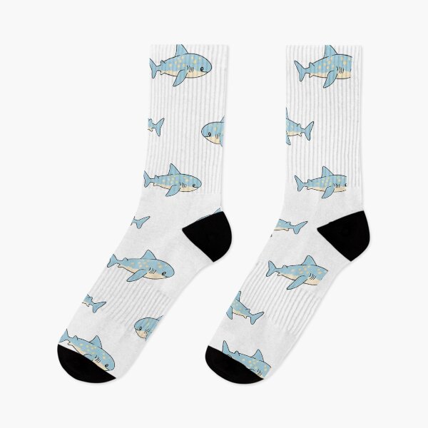 Item preview, Zebra Shark Seamless Pattern – Playful Ocean Design designed and sold by KivaroArt.