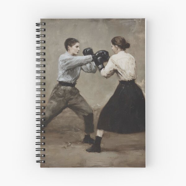 Item preview, man and woman engaging in a boxing match designed and sold by lautir.