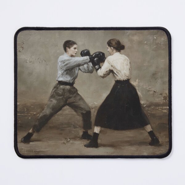 Item preview, man and woman engaging in a boxing match designed and sold by lautir.