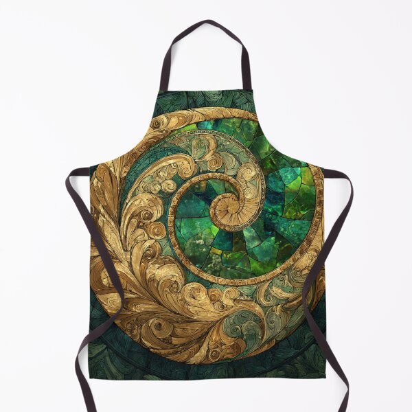 Item preview, New Zealand Māori Paua Pattern Koru Design 749 designed and sold by GrinGalore.