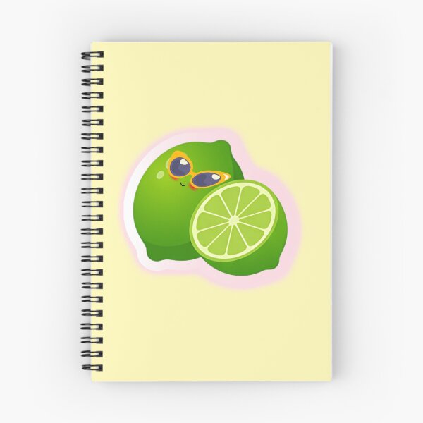 Item preview, Cute Kawaii Lime Art – Funny Cartoon Citrus Fruit Illustration designed and sold by steekeets.