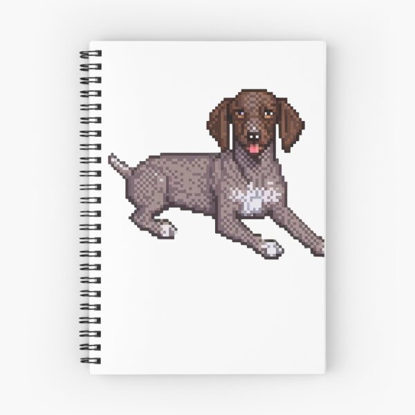 Item preview, Pixel German Shorthaired Pointer – Retro Pixel Art GSP Dog Design designed and sold by ikidyounot.