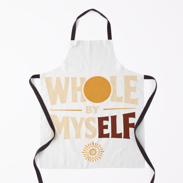 Item preview, Whole By Myself Self Love Single Valentine Typography Empowerment Positive Shirt designed and sold by GiftsForge.