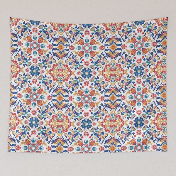 Item preview, Royal Rajputana meets Spanish Flamenco Fusion Pattern designed and sold by FashionOnTREK.