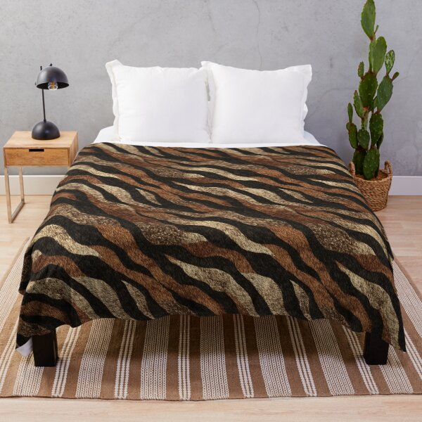 Item preview, Cute Vintage Tiger Stripe Print  - Valentines Gifts For Him designed and sold by RoyalStarsPatts.