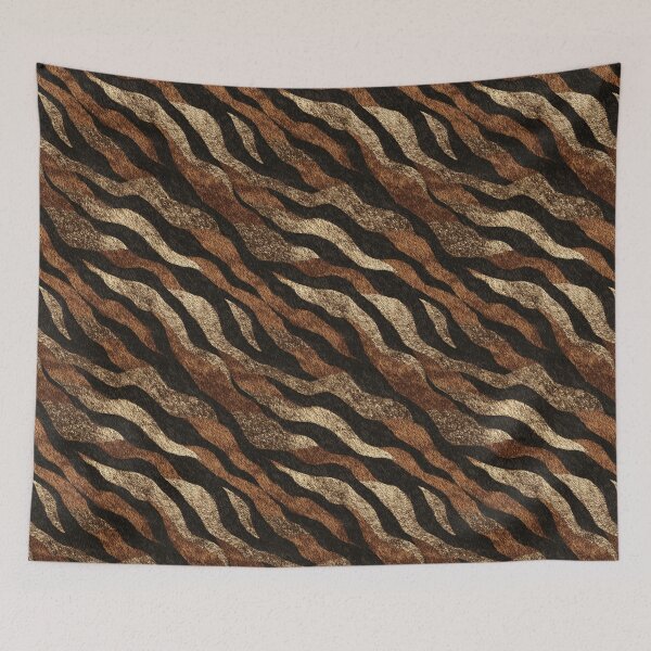 Item preview, Cute Vintage Tiger Stripe Print  - Valentines Gifts For Him designed and sold by RoyalStarsPatts.