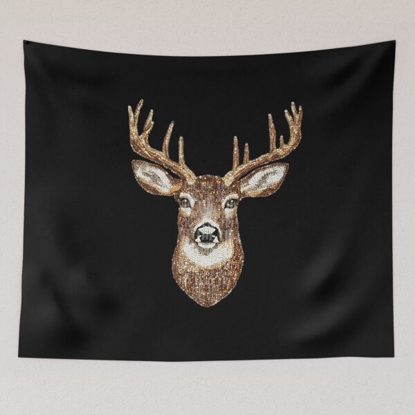Item preview, Faux Rhinestone Deer Hunting, Trending designed and sold by DesignDenDo ⭐⭐⭐⭐⭐.