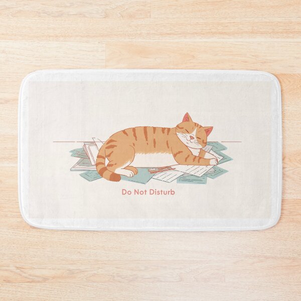 Item preview, Do Not Disturb – Home Office Cat designed and sold by InkoraStudios.