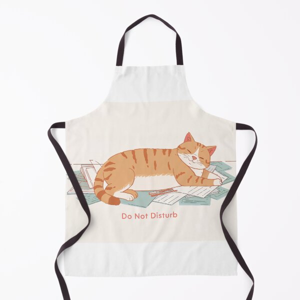 Item preview, Do Not Disturb – Home Office Cat designed and sold by InkoraStudios.