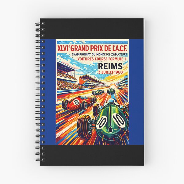 Item preview, Reims Grand Prix  1960 variation vintage poster#1 designed and sold by Helios Be. Lavsh.