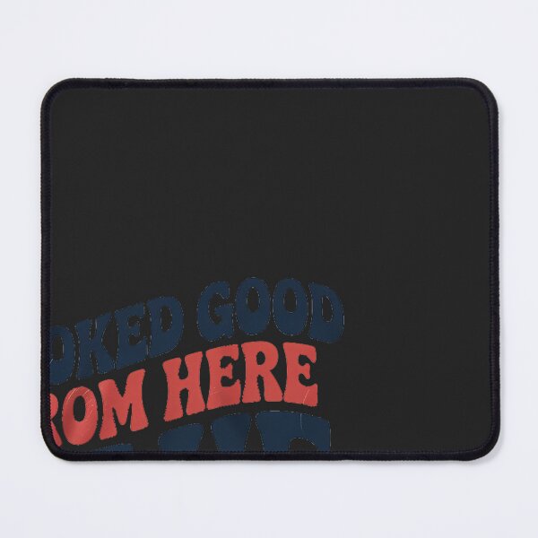 Item preview, Looked Good From Here Blue Funny Softball Mama Mom Game Day designed and sold by BlueCreator-inc.