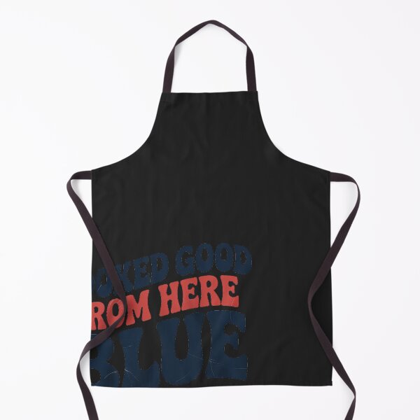 Item preview, Looked Good From Here Blue Funny Softball Mama Mom Game Day designed and sold by BlueCreator-inc.