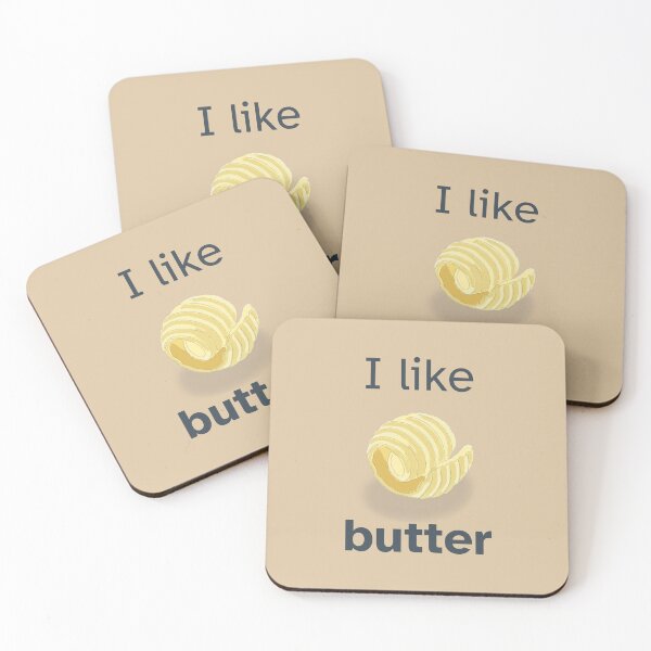 Item preview, I Like Butter - Sketch style  designed and sold by Little Paper Palace.
