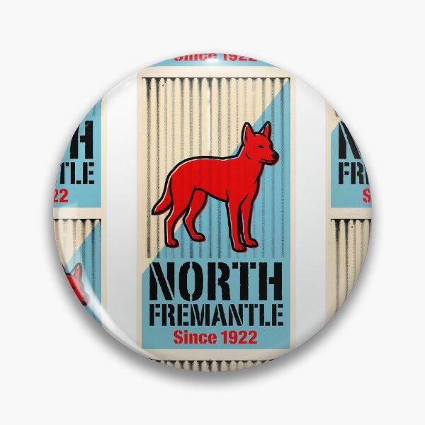 Item preview, North Fremantle Icon - Vintage Red Dingo Poster Art designed and sold by Digital Dreams Arts.