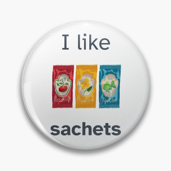 Aperçu de l'œuvre J'aime les sachets - Ketchup, Moutarde, Sauce tartare créée et vendue par Little Paper Palace.