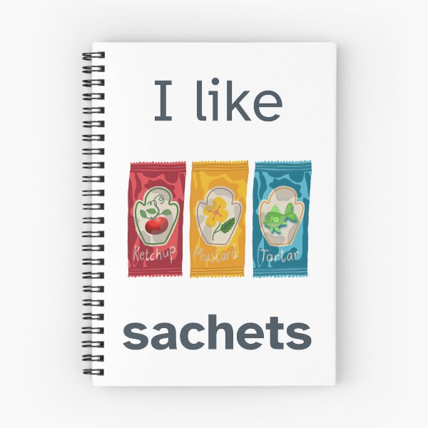 Aperçu de l'œuvre J'aime les sachets - Ketchup, Moutarde, Sauce tartare créée et vendue par Little Paper Palace.