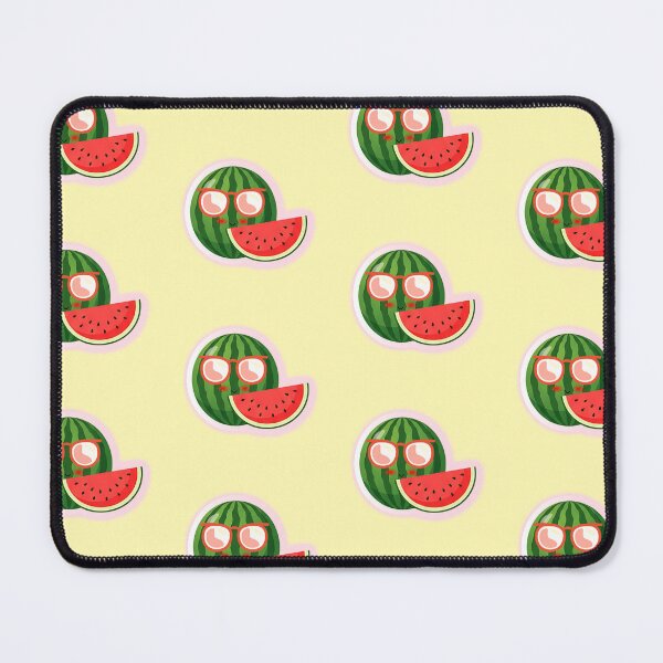 Item preview, Cute Kawaii Watermelon Art – Funny Cartoon Summer Fruit Illustration designed and sold by steekeets.